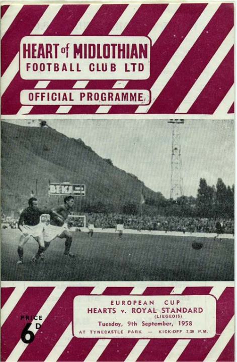 1958090904 Standard Liege 2-1 Tynecastle