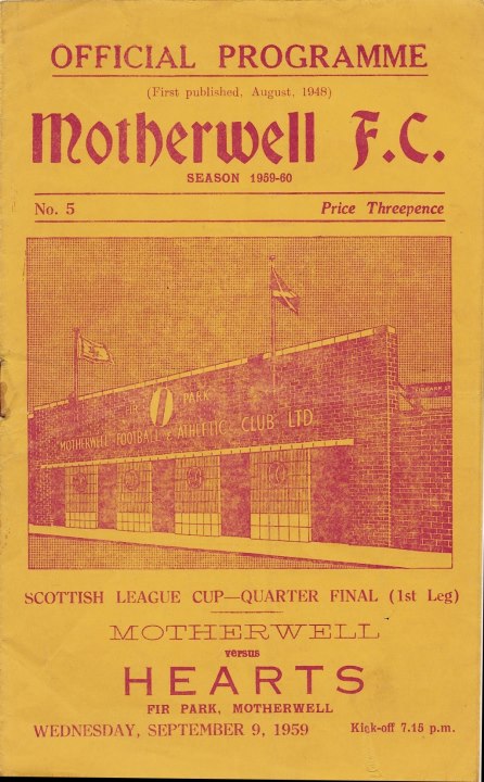 1959090901 Motherwell 1-1 Fir Park