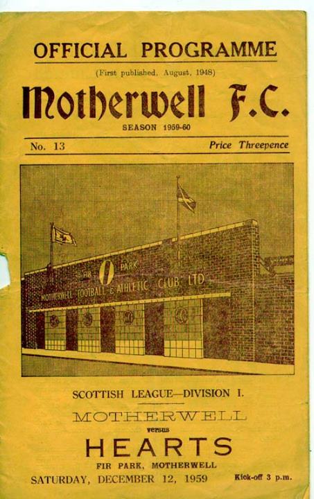 1959121201 Motherwell 0-3 Fir Park