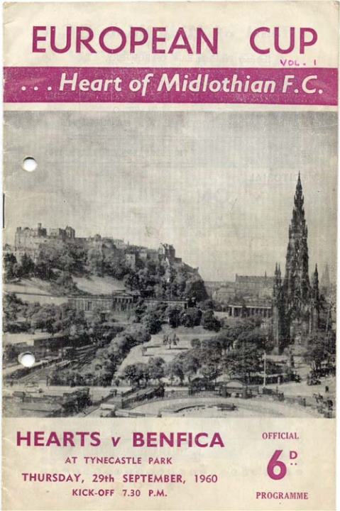 1960092901 Benfica 1-2 Tynecastle