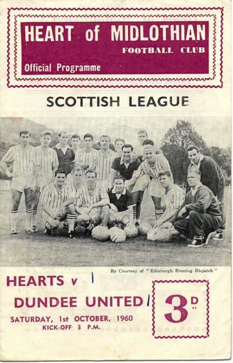 1960100101 Dundee United 1-1 Tynecastle