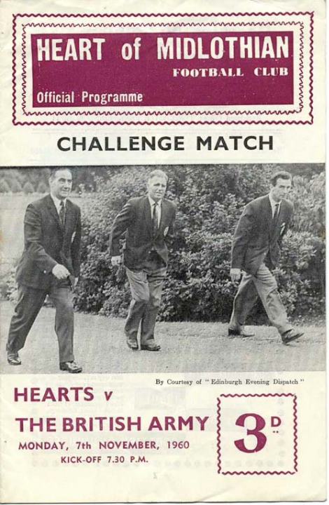 1960110702 British Army 3-2 Tynecastle