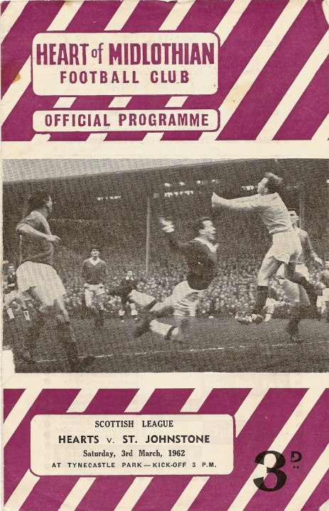 1962030301 St Johnstone 1-1 Tynecastle