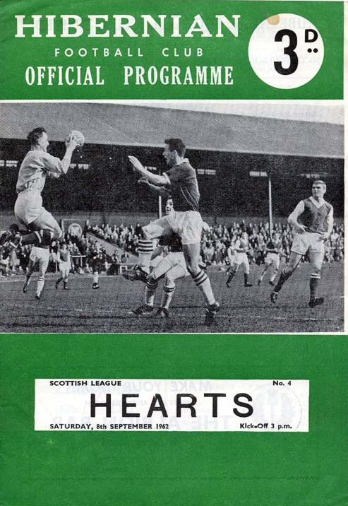 1962090801 Hibernian 4-0 Easter Road