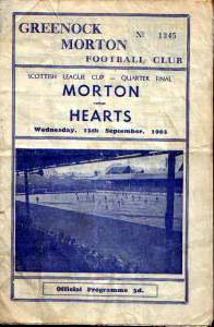 1962091201 Morton 3-0 Cappielow Park