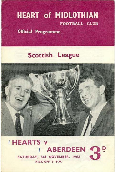 1962110301 Aberdeen 1-1 Tynecastle