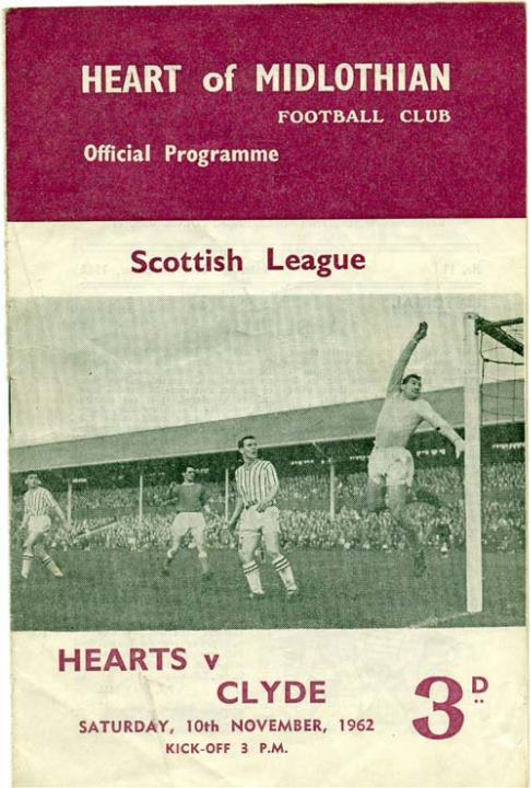 1962111001 Clyde 1-1 Tynecastle