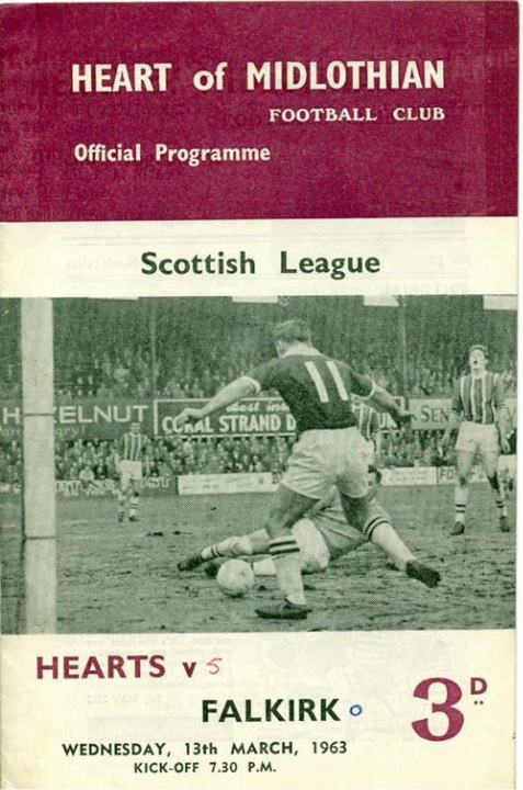 1963031301 Falkirk 5-0 Tynecastle