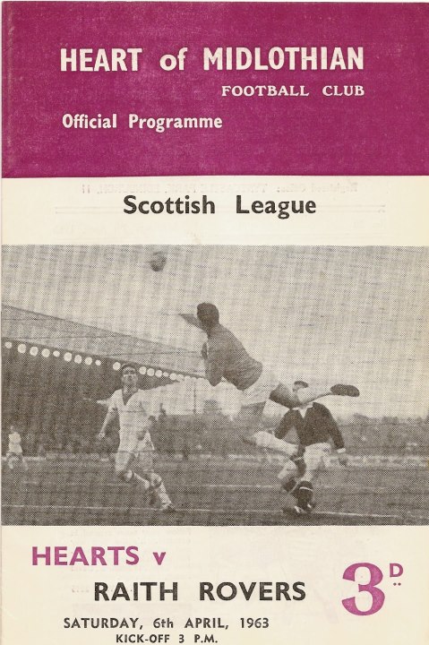 1963040601 Raith Rovers 2-1 Tynecastle