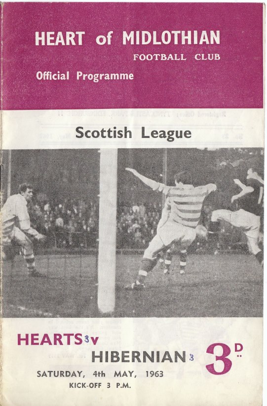 1963050401 Hibernian 3-3 Tynecastle