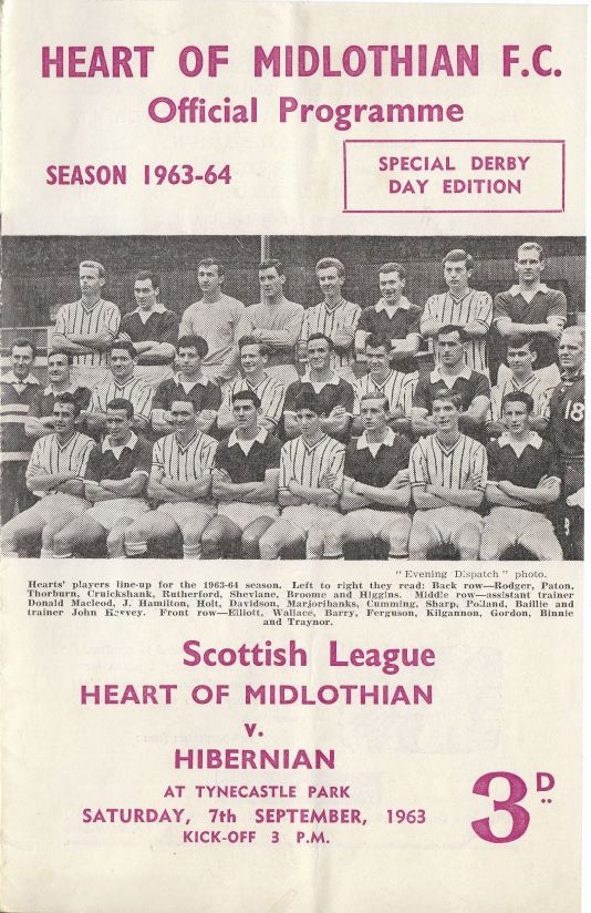 1963090701 Hibernian 4-2 Tynecastle
