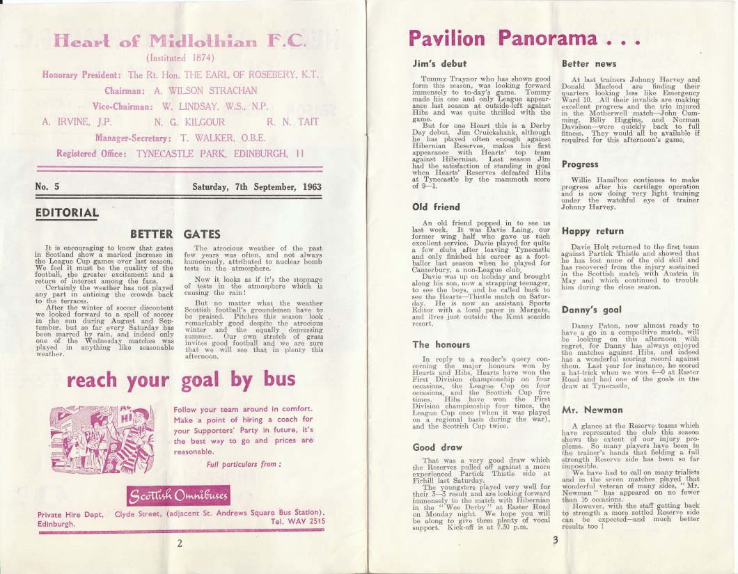 1963090702 Hibernian 4-2 Tynecastle