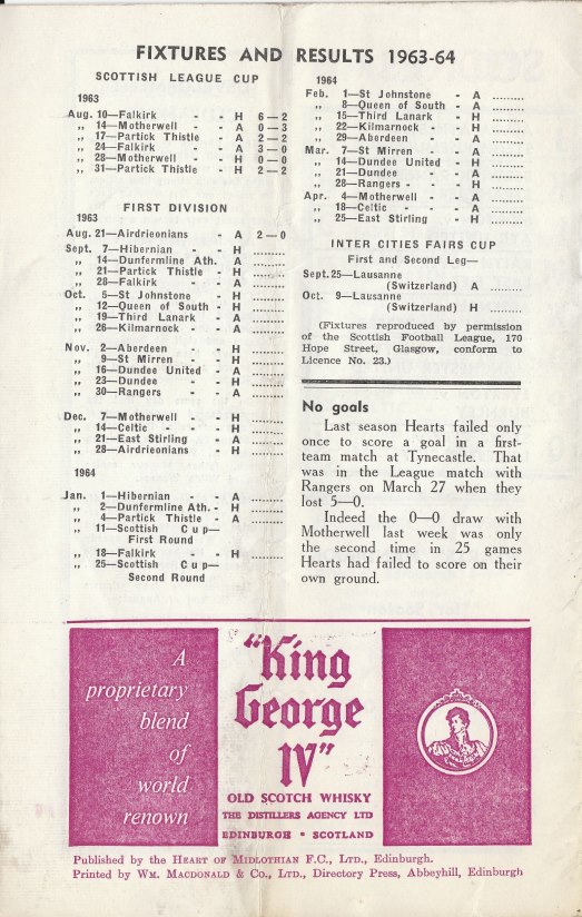 1963090707 Hibernian 4-2 Tynecastle