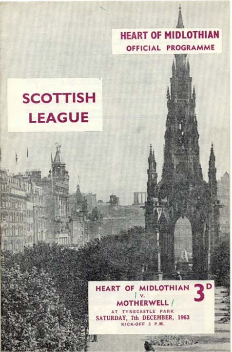 1963120701 Motherwell 1-1 Tynecastle