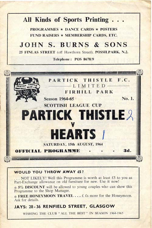 1964081501 Partick Thistle 1-2 A