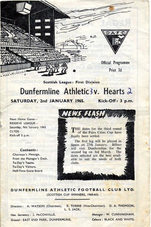 1965010201 Dunfermline Athletic 2-3 East End Park