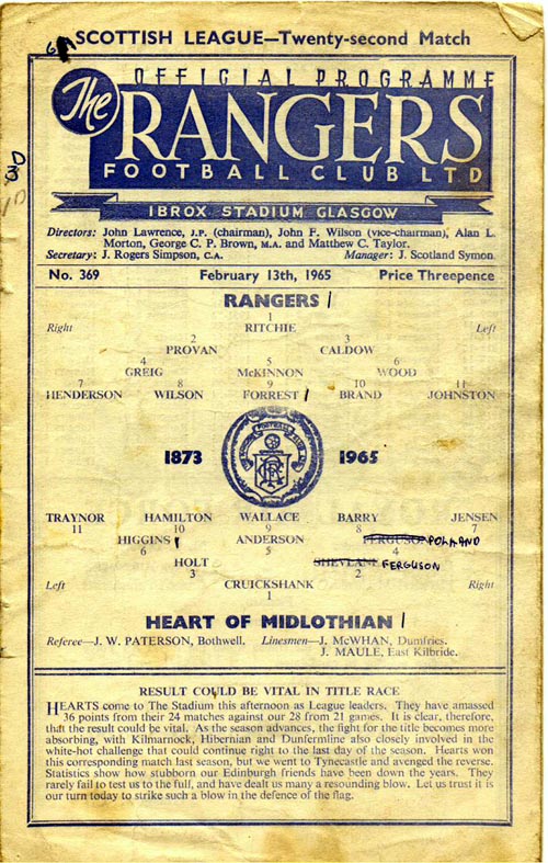 1965021302 Rangers 1-1 Ibrox