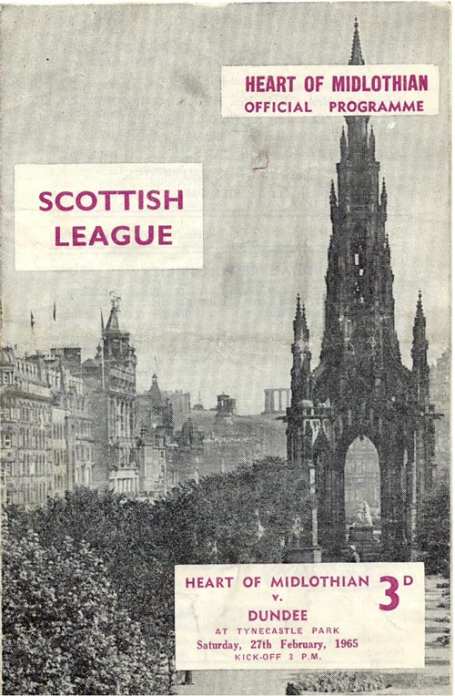 1965022701 Dundee 1-7 Tynecastle