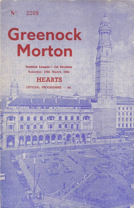 1966031901 Morton 3-0 Cappielow Park