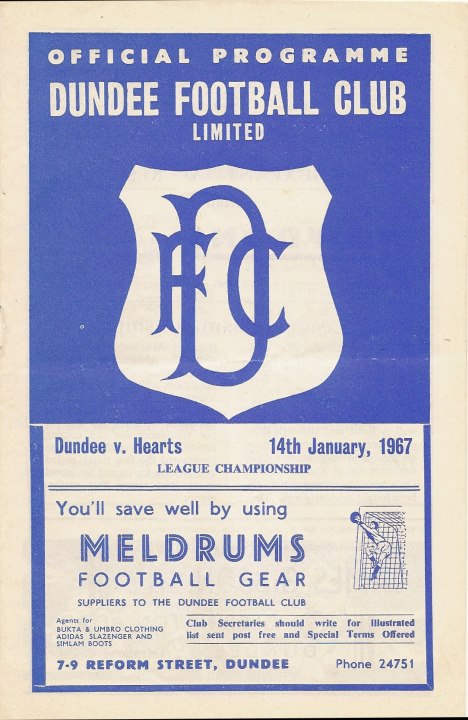 1967011401 Dundee 1-1 Dens Park