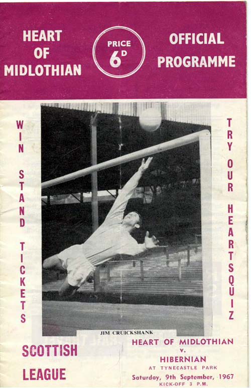 1967090901 Hibernian 1-4 Tynecastle