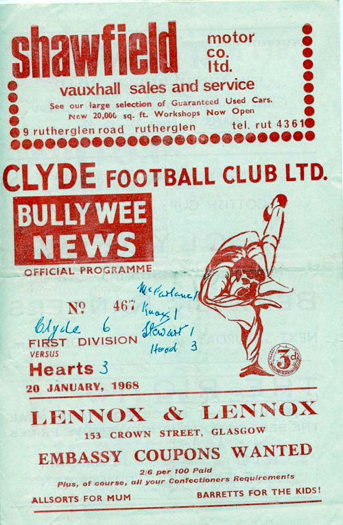 1968012001 Clyde 3-6 A