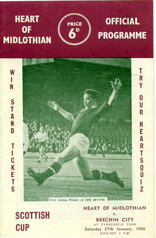 1968012701 Brechin City 4-1 Tynecastle