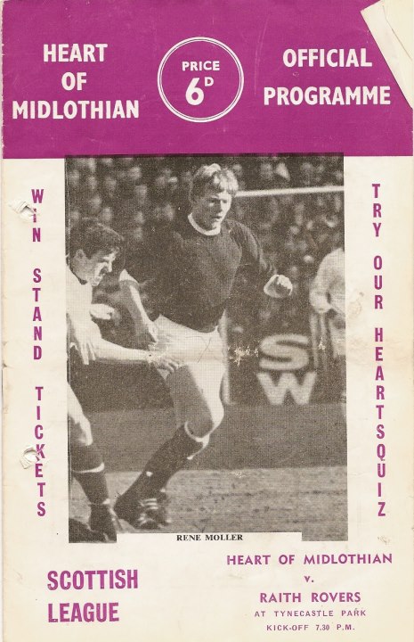 1968030401 Raith Rovers 0-2 Tynecastle