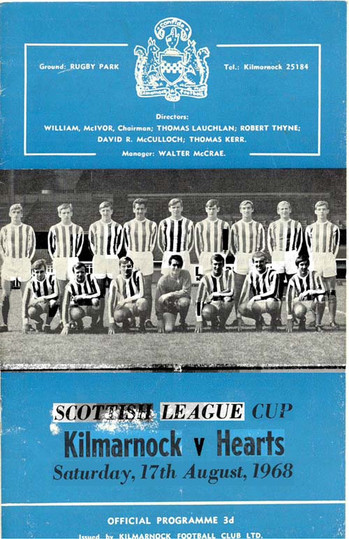 1968081701 Kilmarnock 3-3 Rugby Park