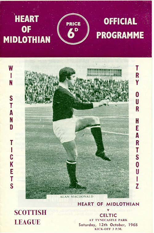 1968101203 Celtic 0-1 Tynecastle