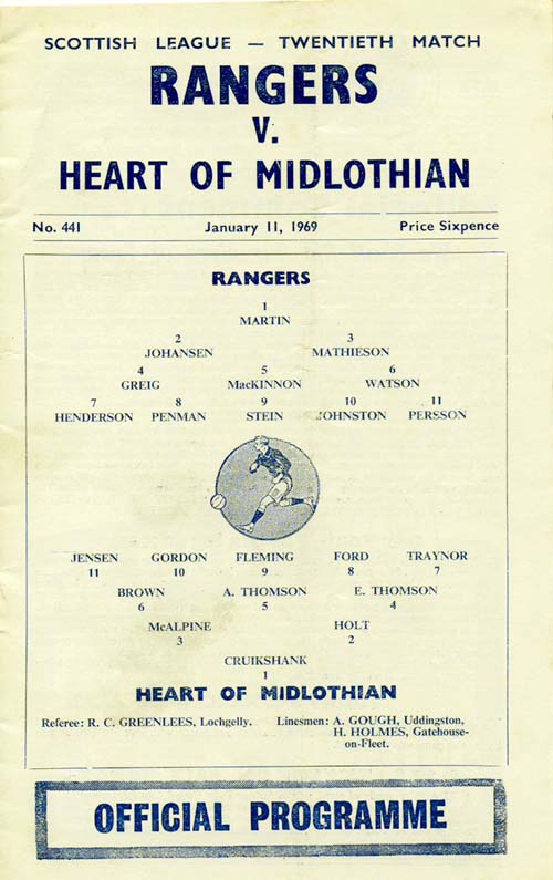 1969011101 Rangers 0-2 Ibrox