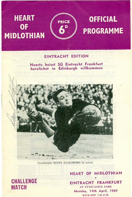 1969041401 Eintracht Frankfurt 1-1 Tynecastle