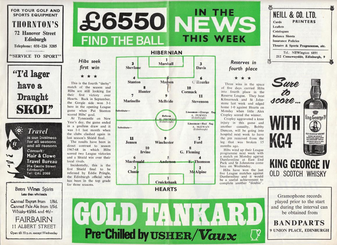 1969042604 Hibernian 0-1 Easter Road