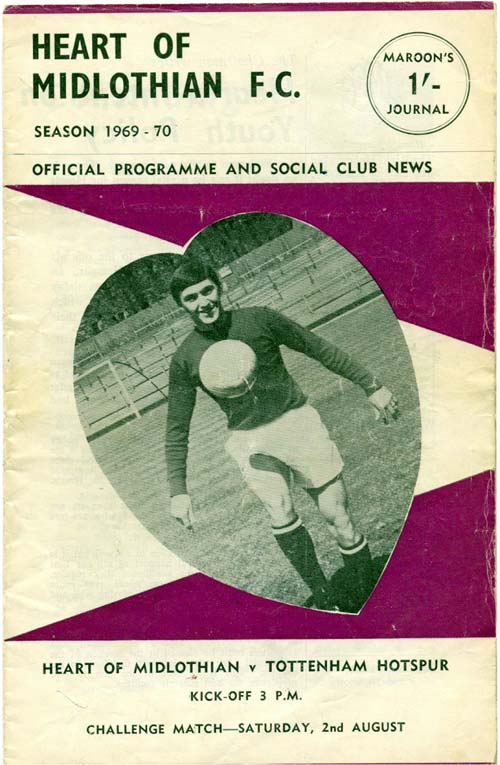 1969080202 Tottenham Hotspur 1-1 Tynecastle