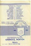 1969121301 Morton 3-2 Cappielow Park