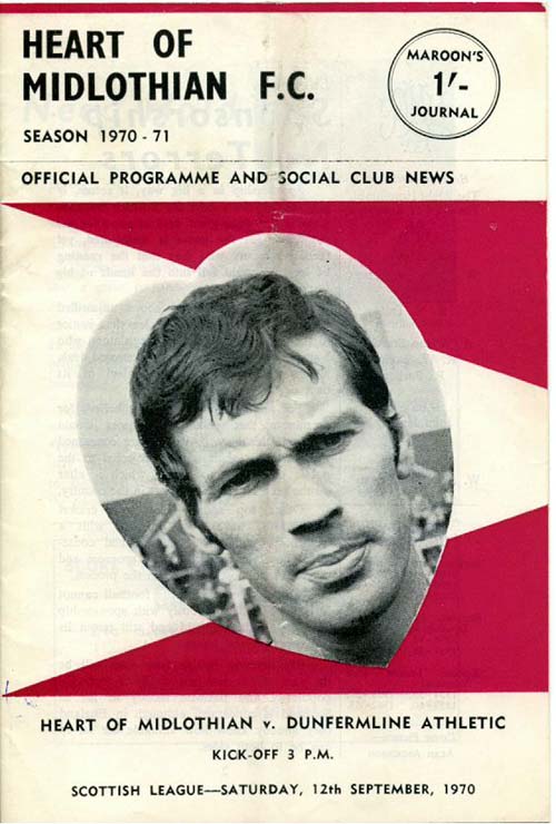 1970091201 Dunfermline Athletic 3-0 Tynecastle