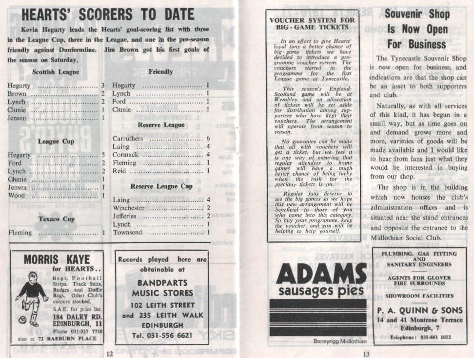 1970093007 Burnley 4-1 Tynecastle