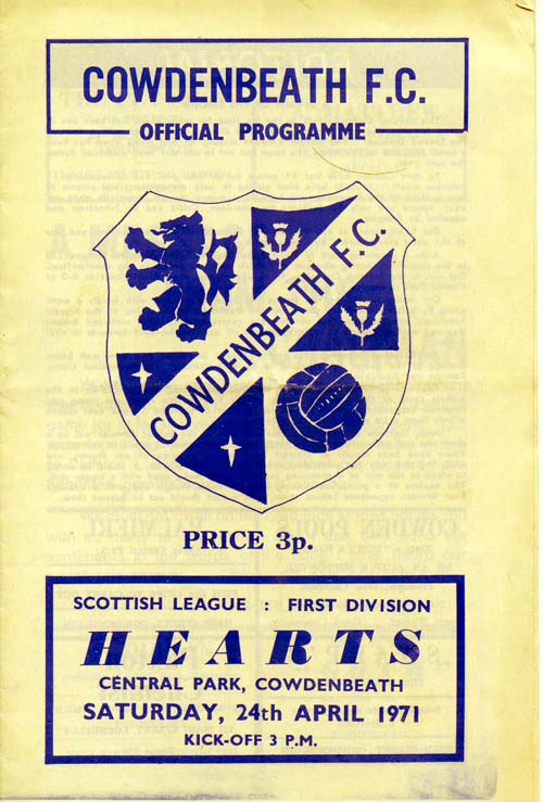 1971042401 Cowdenbeath 4-0 A