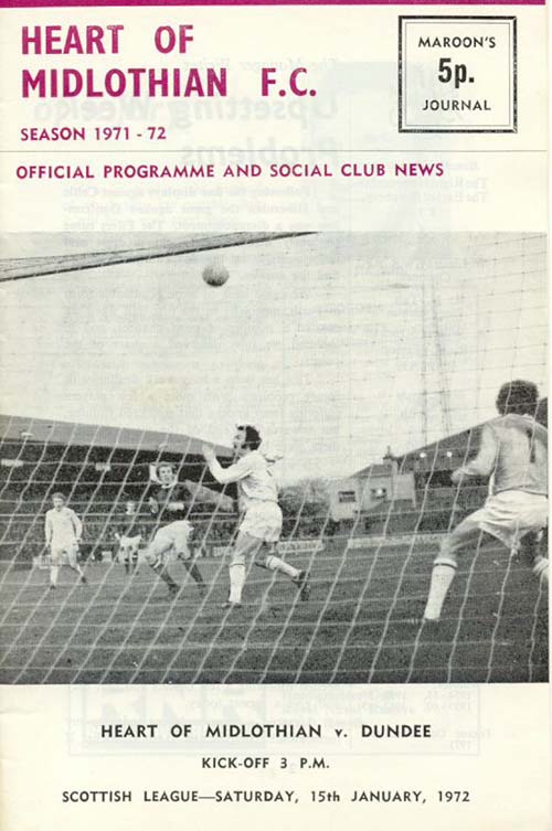 1972011501 Dundee 2-5 Tynecastle