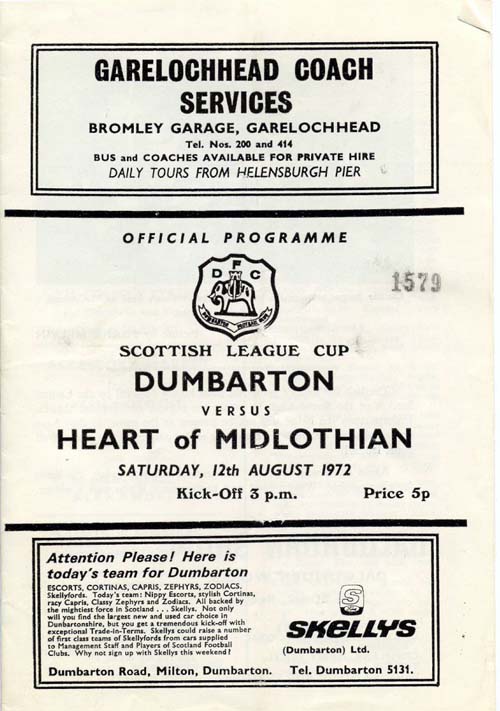 1972081201 Dumbarton 0-1 Boghead Park