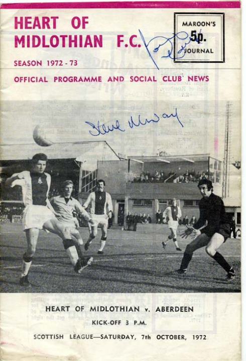 1972100704 Aberdeen 2-1 Tynecastle