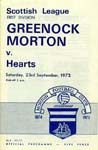 1972092302 Morton 4-2 Cappielow Park