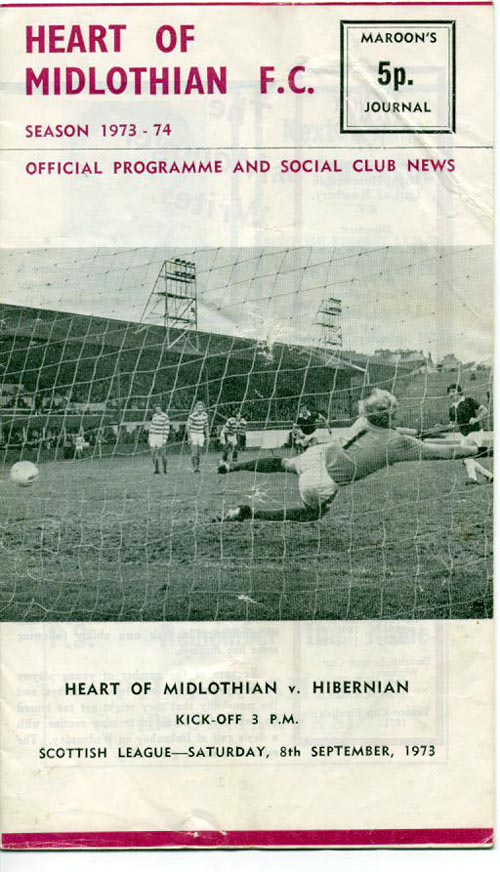 1973090803 Hibernian 4-1 Tynecastle