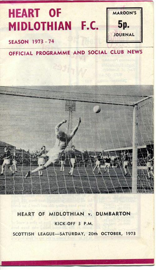 1973102001 Dumbarton 0-0 Tynecastle