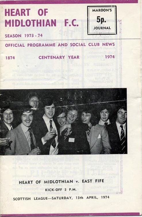 1974041301 East Fife 2-2 Tynecastle