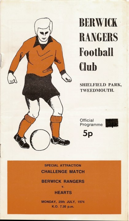 1974072901 Berwick Rangers 1-0 A