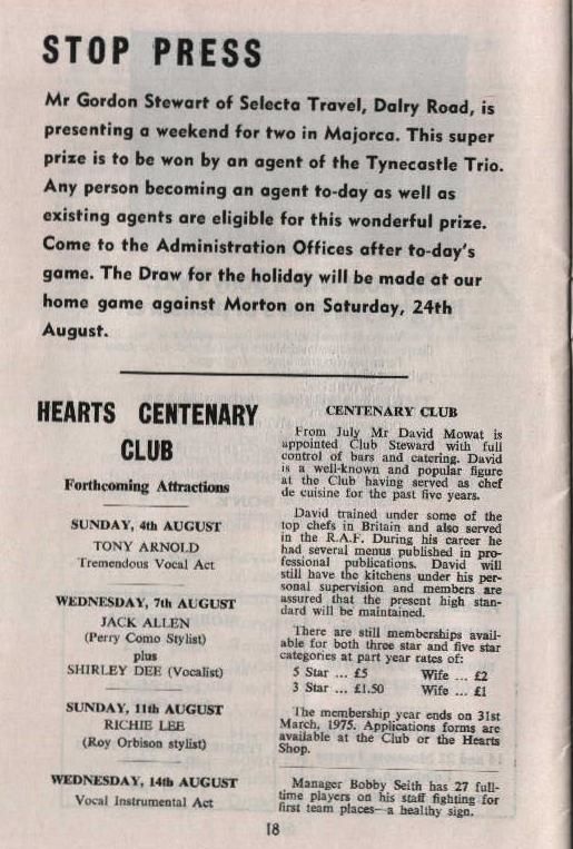 1974080312 Tottenham Hotspur 1-1 Tynecastle