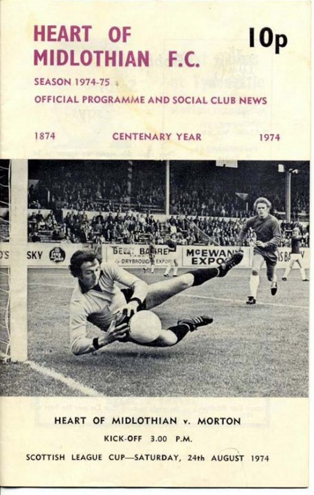 1974082401 Morton 2-0 Tynecastle