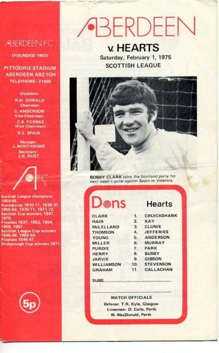 1975020101 Aberdeen 2-2 Pittodrie