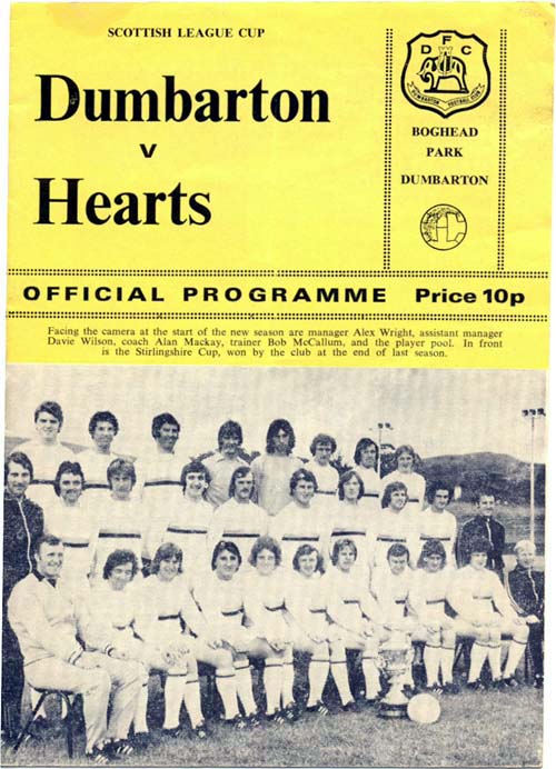 1975080901 Dumbarton 1-2 Boghead Park